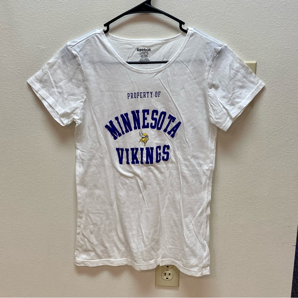 Reebok Minnesota Vikings Cotton Fitted Tee